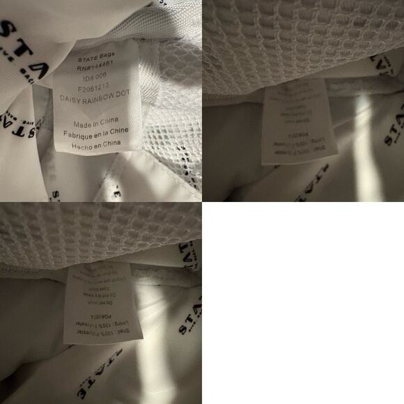 STATE DAISY RAINBOW DOT KANE Backpack Girl Blue SzOS Scholastic Sporty Girly Fun - Picture 4 of 8